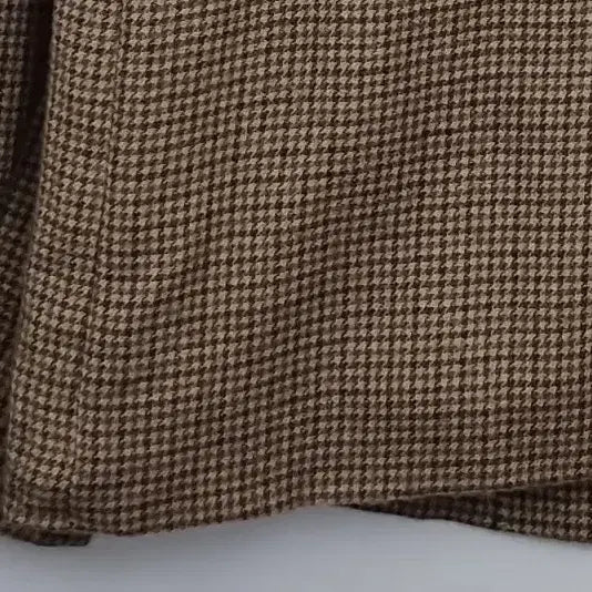 [BUNJANG] Vintage Brown Check Blazer [M] Wool 100% Women&