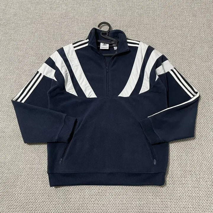 [BUNJANG] Adidas Half Zip Fleece Long Sleeve Shirt / S 아디다스 반집업 후리스 긴팔 B.6062