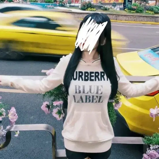 [BUNJANG] Burberry Blue Label Hoodie / 버버리 블루라벨 후드티
