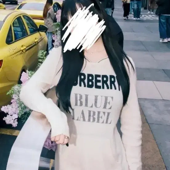 [BUNJANG] Burberry Blue Label Hoodie / 버버리 블루라벨 후드티