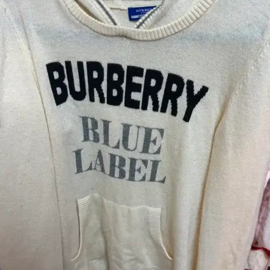 [BUNJANG] Burberry Blue Label Hoodie / 버버리 블루라벨 후드티