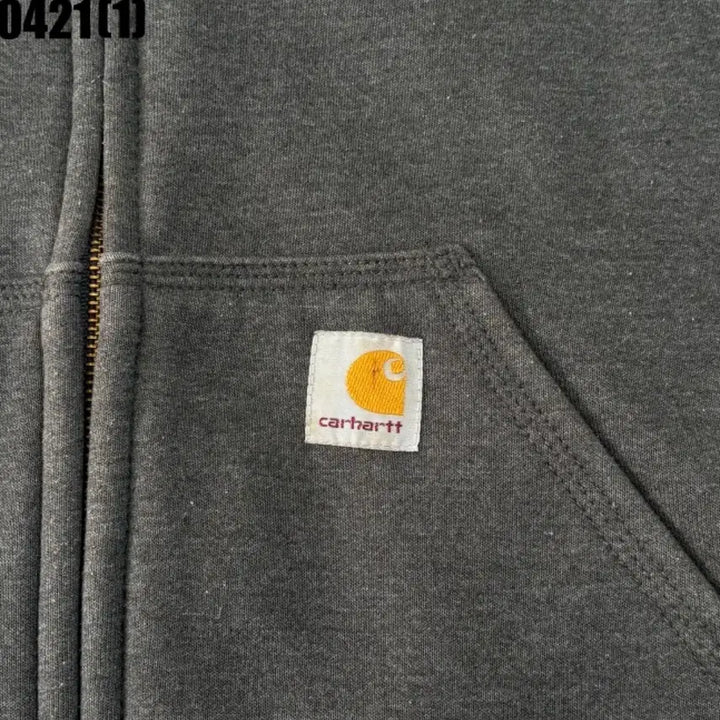 [SOLD OUT] 칼하트 헤비 후드집업 S 실측 L 그레이