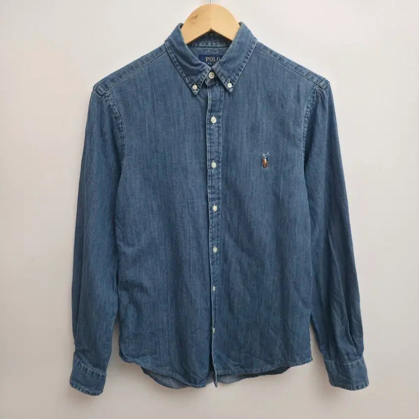 [SOLD OUT] [S] 폴로 랄프로렌 데님 셔츠 신형 큐알택