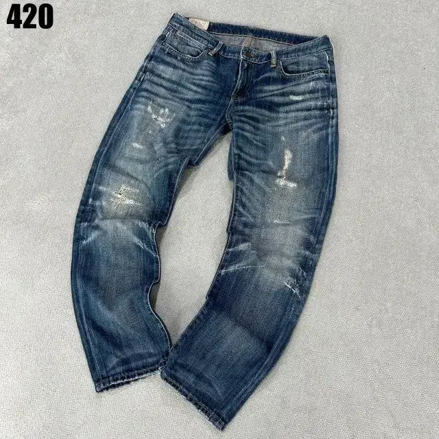 [SOLD OUT] 폴로 데미지 워싱 청바지