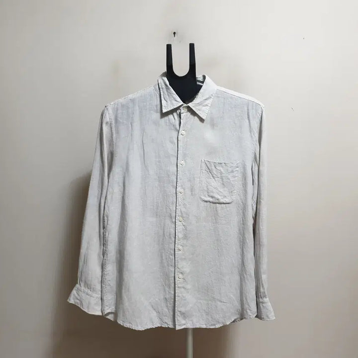 [BUNJANG] Uniqlo Linen Shirt (Size 100) / 유니클로 마 남방셔츠/100