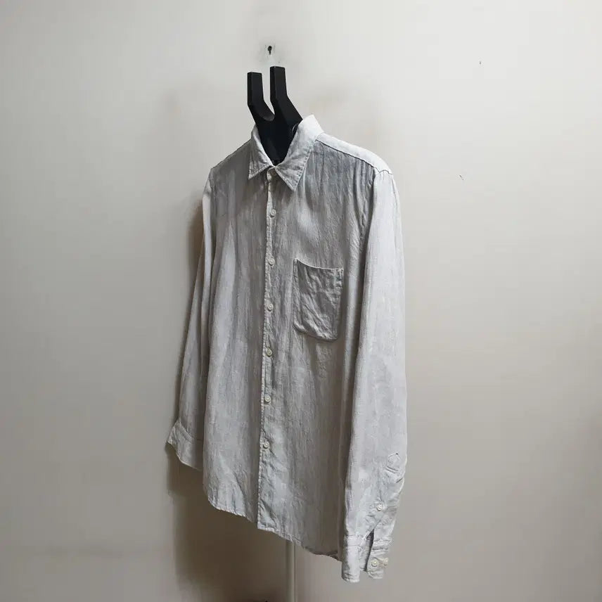 [BUNJANG] Uniqlo Linen Shirt (Size 100) / 유니클로 마 남방셔츠/100