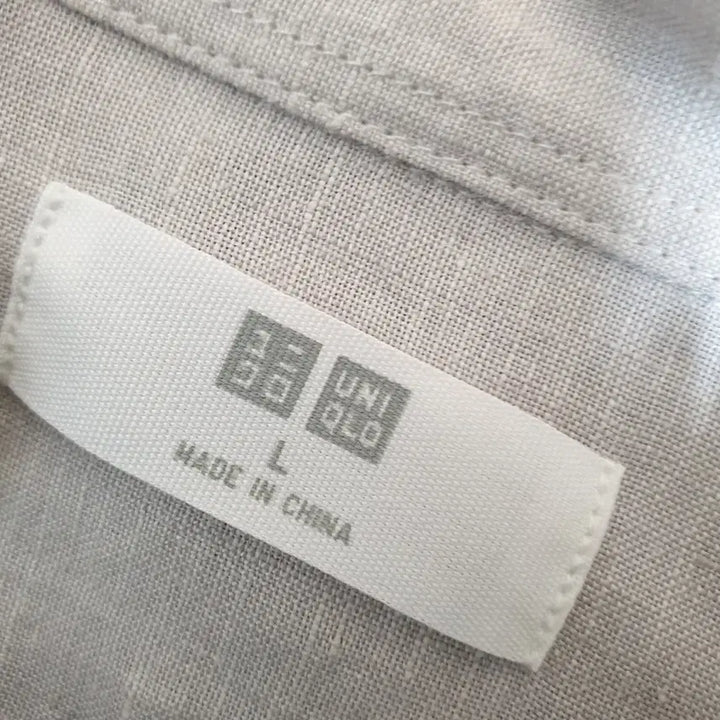 [BUNJANG] Uniqlo Linen Shirt (Size 100) / 유니클로 마 남방셔츠/100