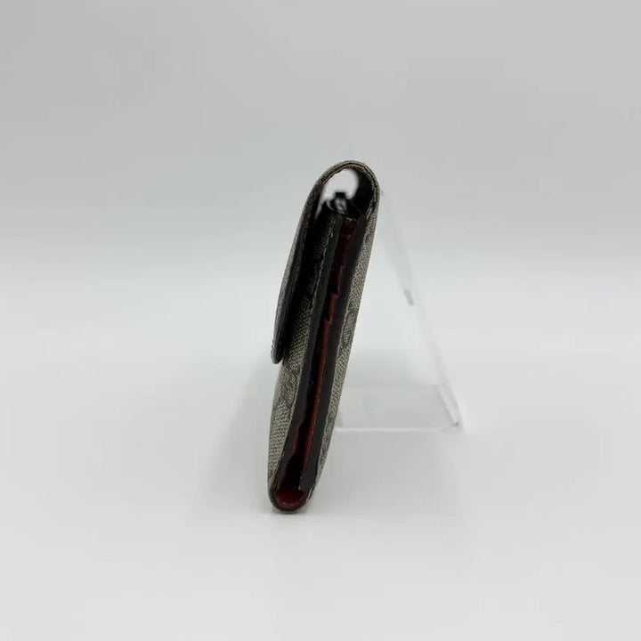 [BUNJANG] Gucci GG Logo PVC Long Wallet / 구찌 GG로고 PVC 장지갑 브라운 256926