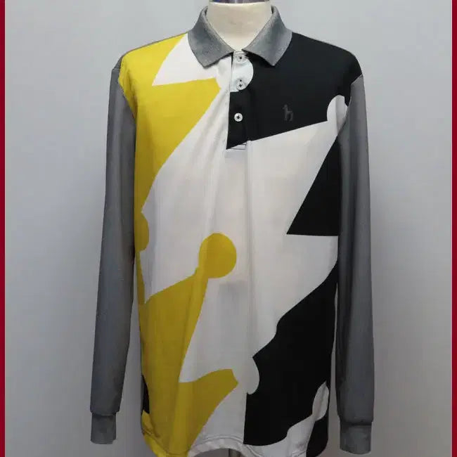 [BUNJANG] Hazzys Gray Polo Shirt (Size 105) / 헤지스/회색 카라티셔츠/105사이즈/따봉구제(D-5)