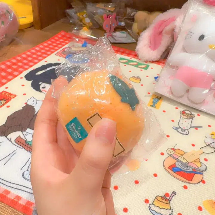 [BUNJANG] Sanrio Hello Kitty Orange Doll / 고전 산리오 헬로키티 귤 오렌지 인형