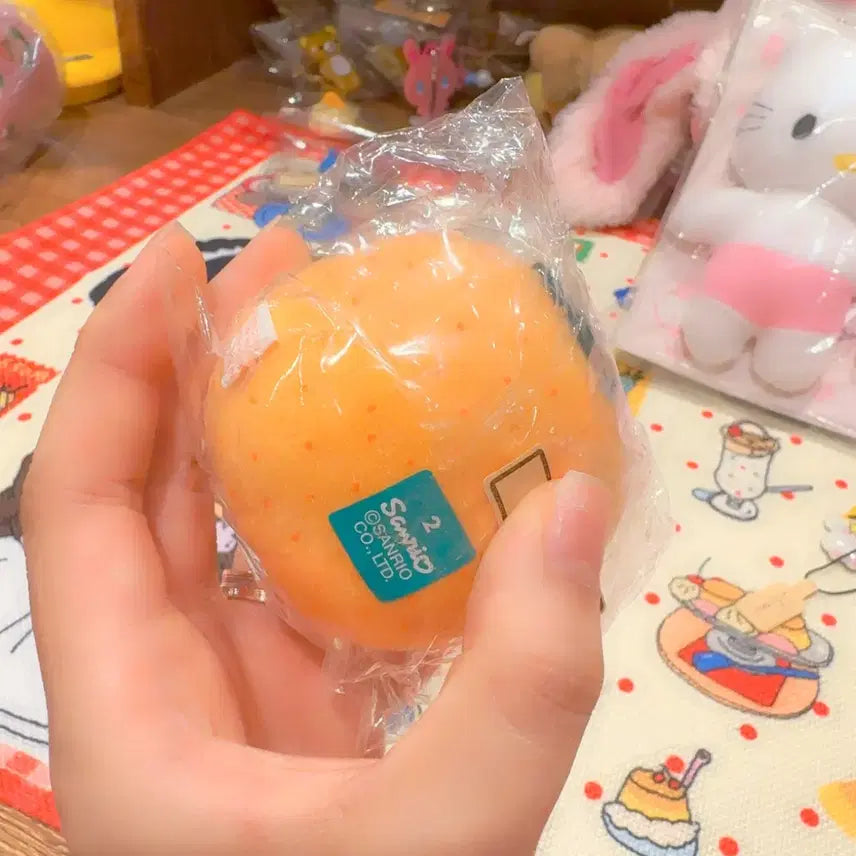 [BUNJANG] Sanrio Hello Kitty Orange Doll / 고전 산리오 헬로키티 귤 오렌지 인형