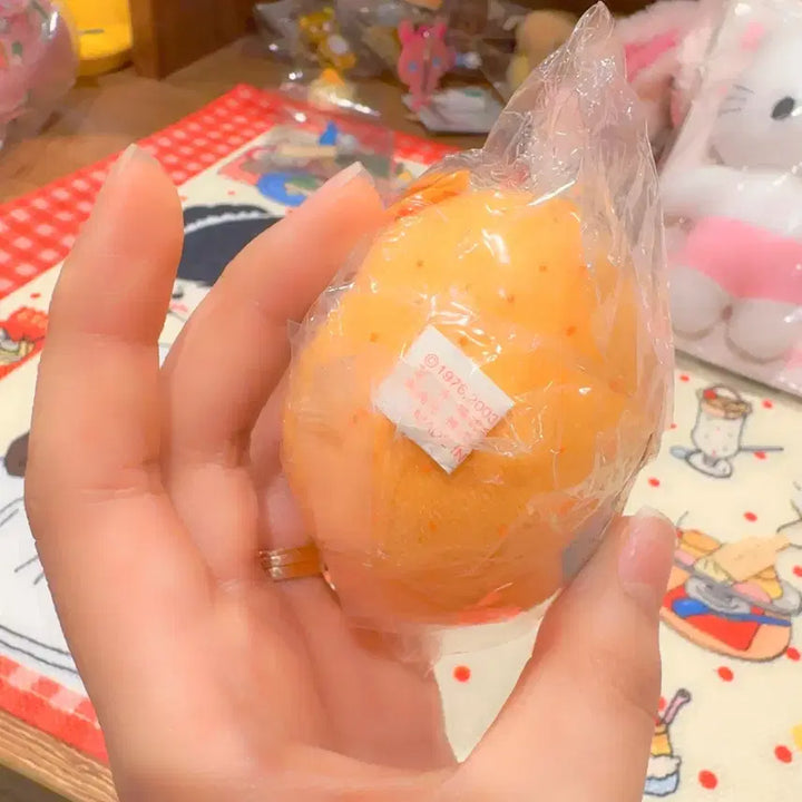 [BUNJANG] Sanrio Hello Kitty Orange Doll / 고전 산리오 헬로키티 귤 오렌지 인형