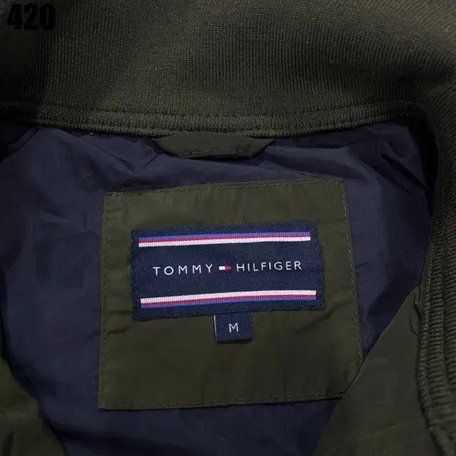 [BUNJANG] Tommy Hilfiger Khaki Field Jacket / 타미힐피거 카키색 야상 점퍼