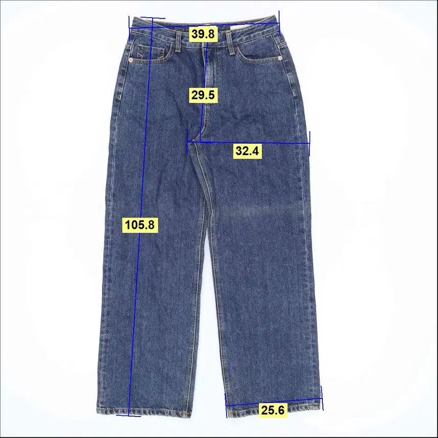 [BUNJANG] M Jeicoco Wide Denim Pants / M 제이코코 와이드 데님팬츠 0421H1