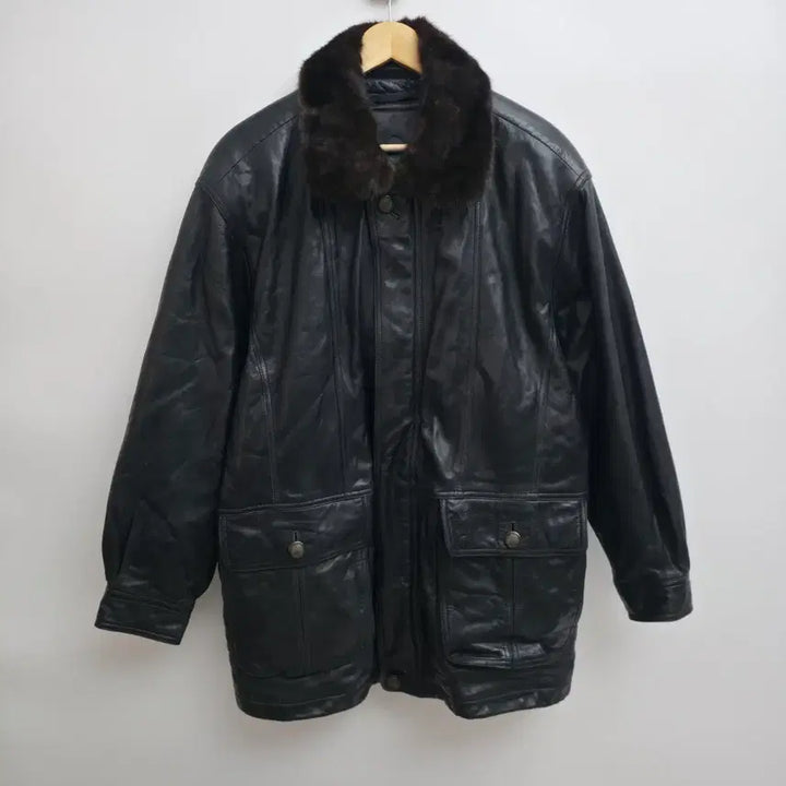 [BUNJANG] Yves Saint Laurent Leather Jacket / [L] 입생로랑 레더 자켓 (내피,퍼 탈부착)