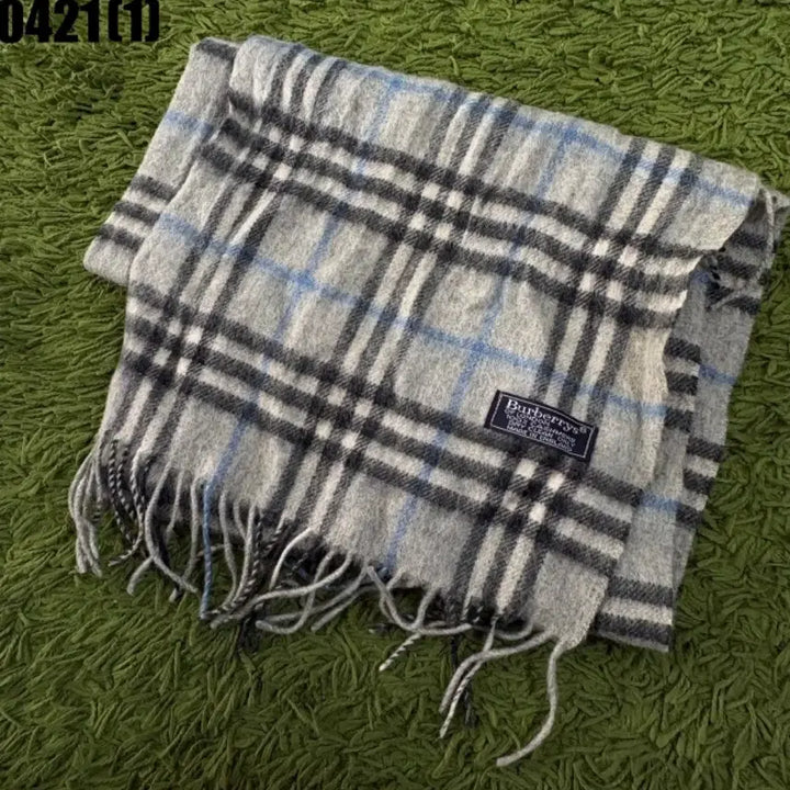 [SOLD OUT] 버버리 체크 캐시미어 목도리 머플러 스카프