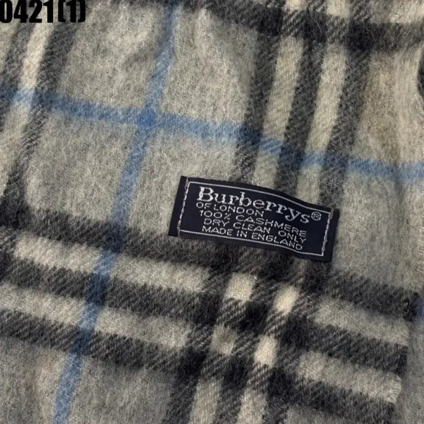 [SOLD OUT] 버버리 체크 캐시미어 목도리 머플러 스카프
