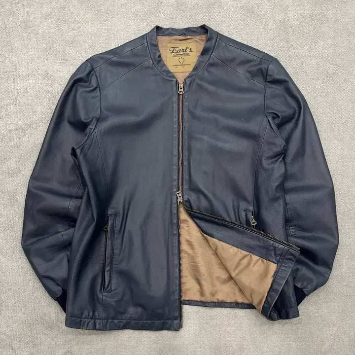 [BUNJANG] EARLS Vintage Two-Way Lambskin Blouson Jacket / 40 Jpn 빈티지 EARLS 양가죽 블루종 투웨이 자켓