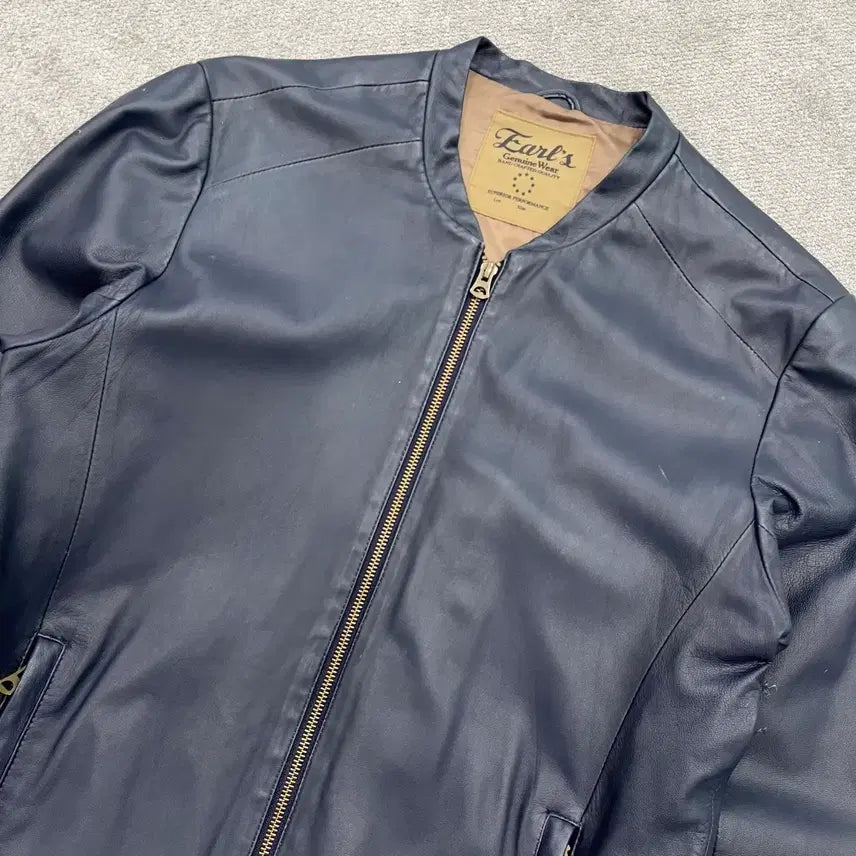 [BUNJANG] EARLS Vintage Two-Way Lambskin Blouson Jacket / 40 Jpn 빈티지 EARLS 양가죽 블루종 투웨이 자켓