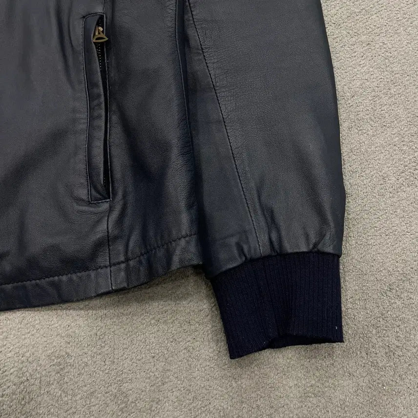 [BUNJANG] EARLS Vintage Two-Way Lambskin Blouson Jacket / 40 Jpn 빈티지 EARLS 양가죽 블루종 투웨이 자켓