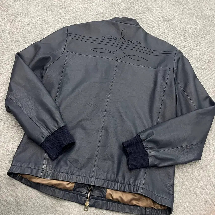 [BUNJANG] EARLS Vintage Two-Way Lambskin Blouson Jacket / 40 Jpn 빈티지 EARLS 양가죽 블루종 투웨이 자켓