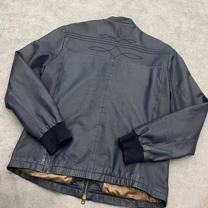[BUNJANG] EARLS Vintage Two-Way Lambskin Blouson Jacket / 40 Jpn 빈티지 EARLS 양가죽 블루종 투웨이 자켓