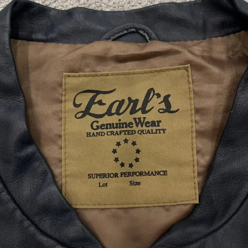 [BUNJANG] EARLS Vintage Two-Way Lambskin Blouson Jacket / 40 Jpn 빈티지 EARLS 양가죽 블루종 투웨이 자켓