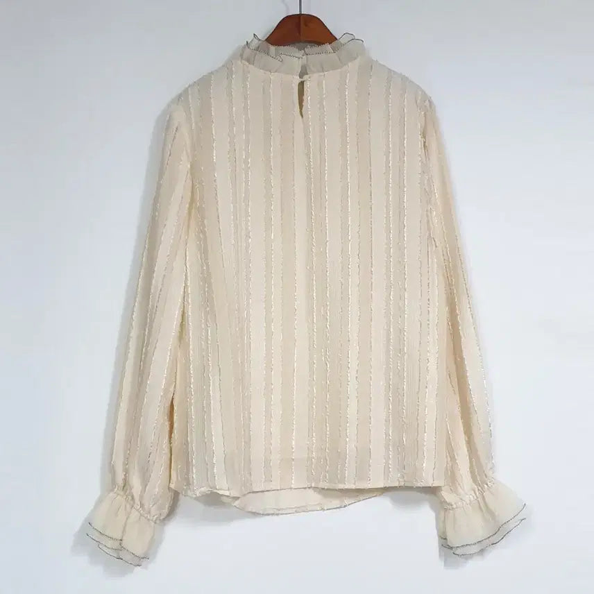 [BUNJANG] Trend collction 프릴배색 블라우스 / Trend collction 프릴배색 블라우스