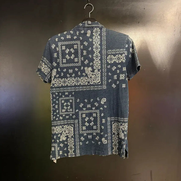 [SOLD OUT] 폴로 페이즐리 카라티
