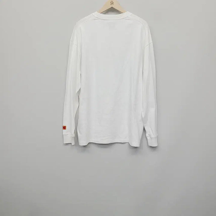 [BUNJANG] Kodak Rainbow Long Sleeve T-Shirt White XL / 코닥 정품 레인보우 긴팔 티셔츠 화이트 105(XL) 오버핏