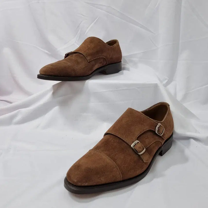 [BUNJANG] Heritage Regal Kumkang Double Monk Strap JR Leather Shoes / 빈티지하서 250 헤리티지 리갈 금강제화 더블 몽크 스트랩 JR 구두