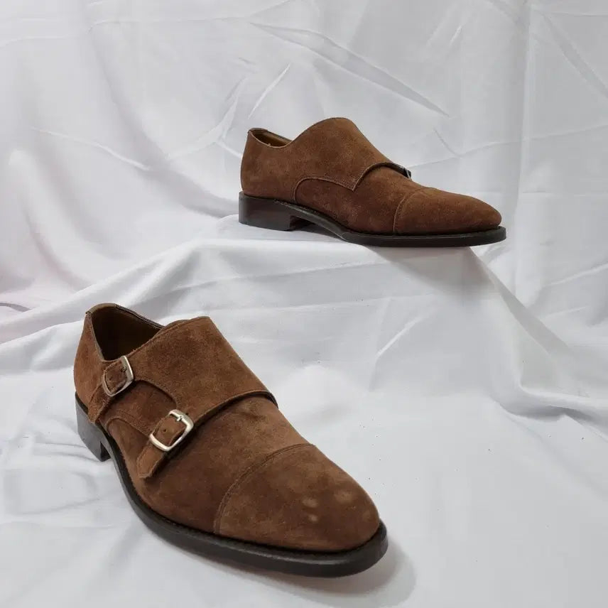 [BUNJANG] Heritage Regal Kumkang Double Monk Strap JR Leather Shoes / 빈티지하서 250 헤리티지 리갈 금강제화 더블 몽크 스트랩 JR 구두