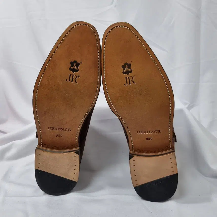 [BUNJANG] Heritage Regal Kumkang Double Monk Strap JR Leather Shoes / 빈티지하서 250 헤리티지 리갈 금강제화 더블 몽크 스트랩 JR 구두