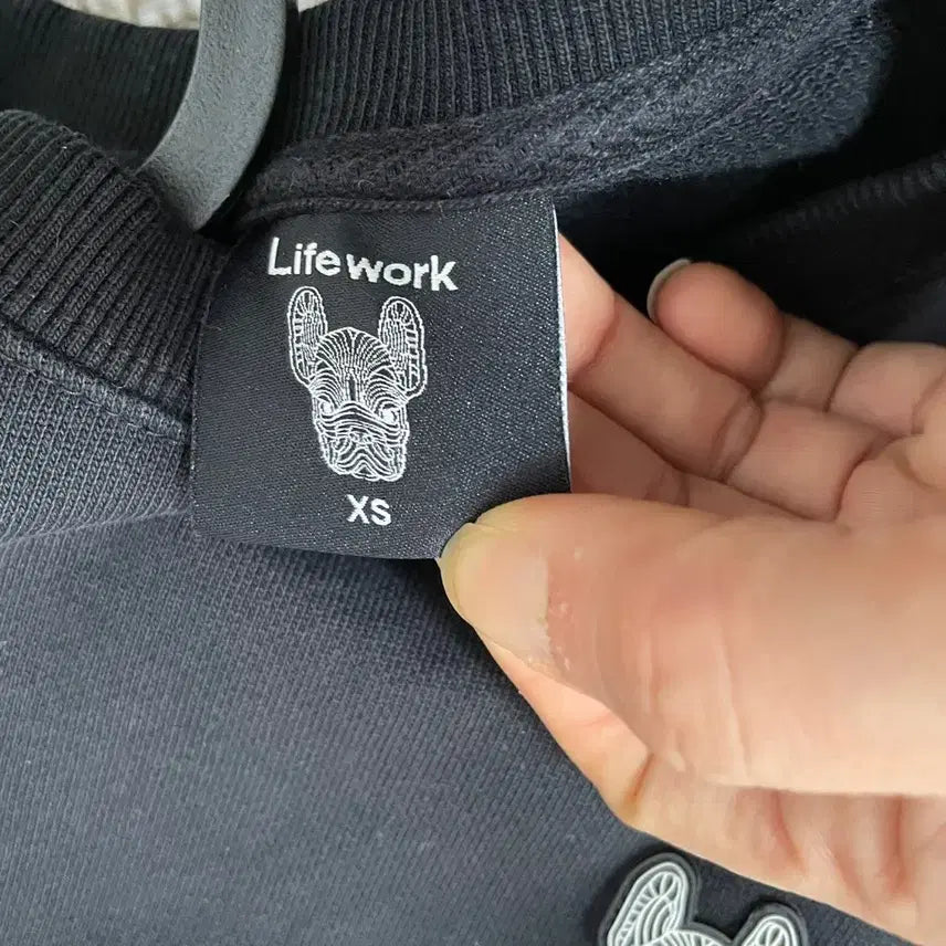 [BUNJANG] Life Work XS Round Neck Sweatshirt / XS 라이프워크 라운드 맨투맨 B.6654