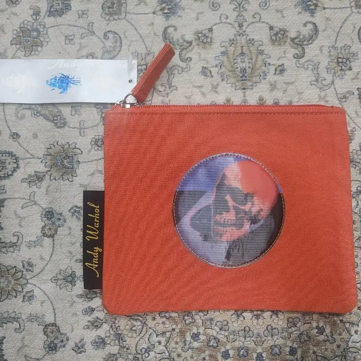 [BUNJANG] Andy Warhol Hologram Mini Pouch / (새상품) 앤디워홀 스컬 홀로그램 미니 파우치
