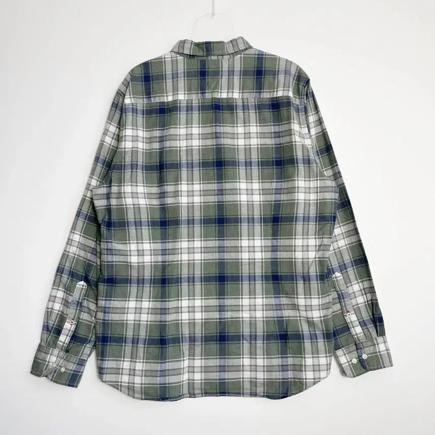 [BUNJANG] Tommy Hilfiger Checkered Shirt XXL / C1 타미힐피거 체크 셔츠 XXL사이즈