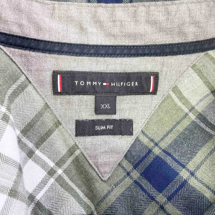 [BUNJANG] Tommy Hilfiger Checkered Shirt XXL / C1 타미힐피거 체크 셔츠 XXL사이즈