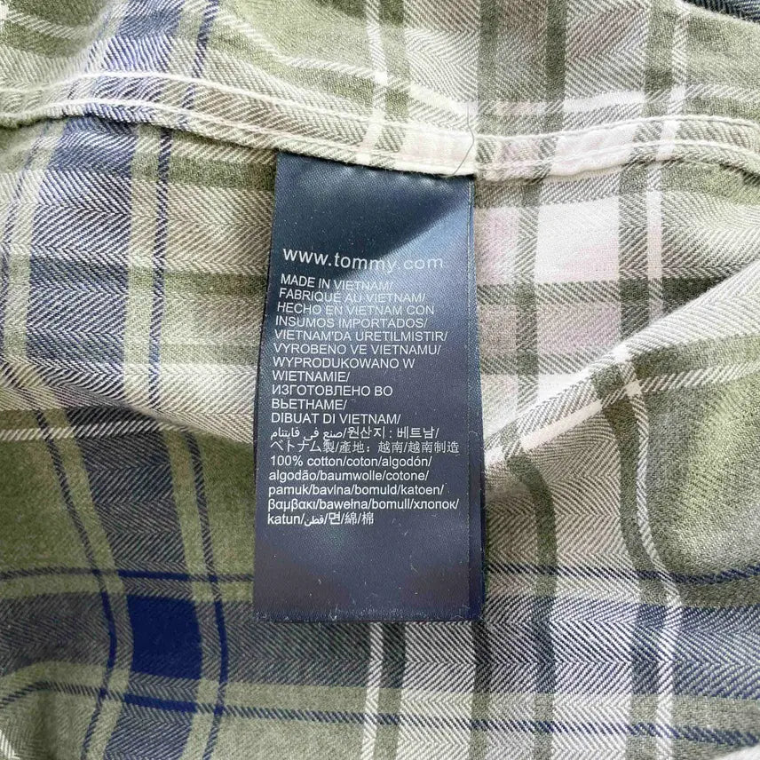 [BUNJANG] Tommy Hilfiger Checkered Shirt XXL / C1 타미힐피거 체크 셔츠 XXL사이즈