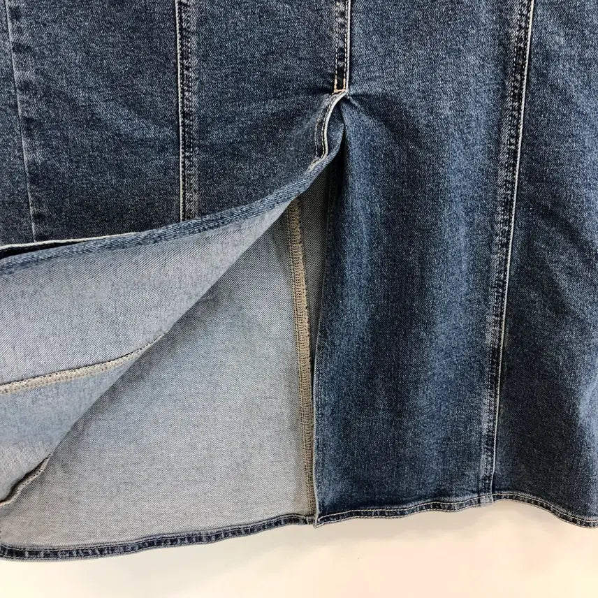 [BUNJANG] Studio Tomboy Denim Skirt / 스튜디오톰보이 절개라인 데님스커트 25-26