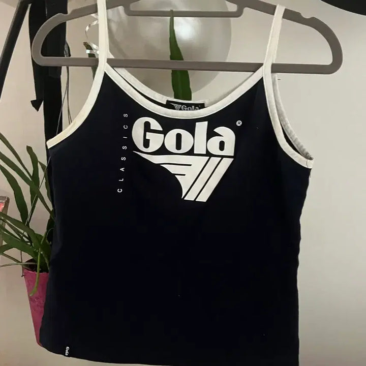 [BUNJANG] Gola Navy Sleeveless T-shirt / Gola 골라 네이비 민소매