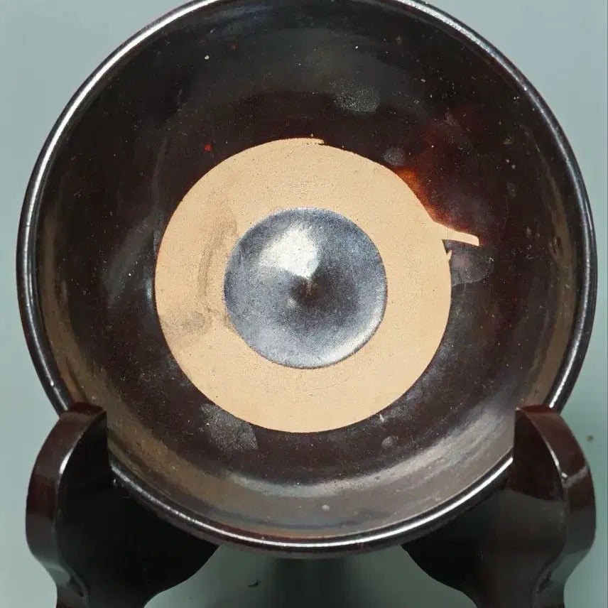 [BUNJANG] Chinese Qing Dynasty Black Glazed Bowl Antique / 청대 민요 흑유완 진품 중국도자기