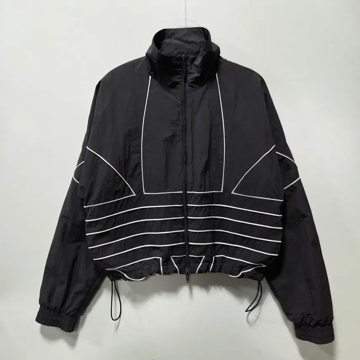 [SOLD OUT] 아디다스 블랙 LRG 로고 크롭 트랙탑 S 26042104
