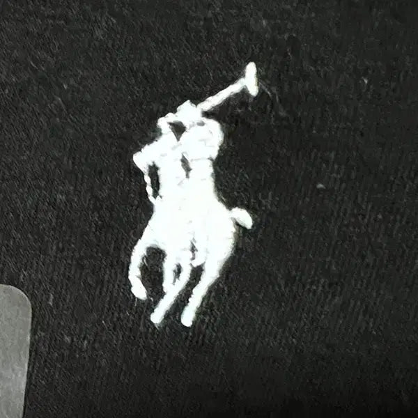 [BUNJANG] Polo Ralph Lauren White Pony T-shirt / POLO 폴로 남자 반팔티 화이트포니 새상품 블랙 캐주얼 M 95-100