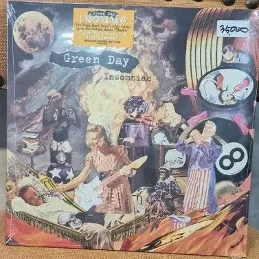 [BUNJANG] Green Day Insomniac LP Vinyl Record / Insomniac  그린데이  LP