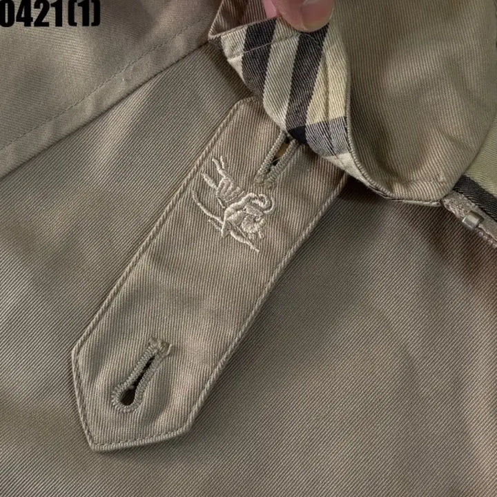 [BUNJANG] Burberry Beige Check Lined Jacket / 버버리  beige 톤 체크 안감 자켓