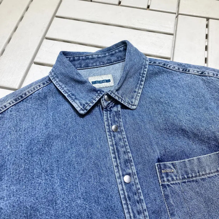 [BUNJANG] Mind Bridge Denim Shirt Jacket / [100]마인드브릿지 데님 셔츠 자켓 0457 "