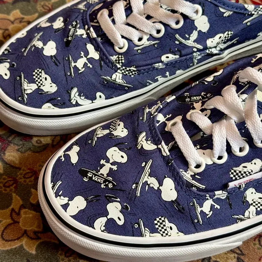 [BUNJANG] Vans Snoopy Authentic Sneakers / 반스X스누피 어센틱