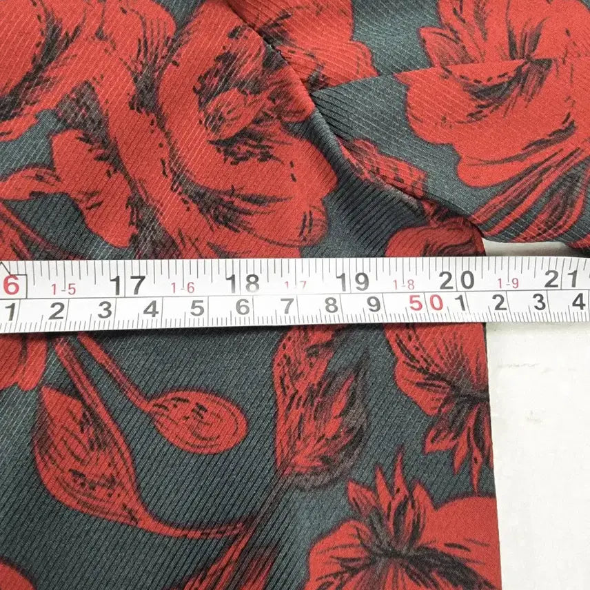 [BUNJANG] Pautre Rose Pattern Long Sleeve Shirt Jacket / 뽀뜨레 장미꽃무늬 긴팔 셔츠 자켓77