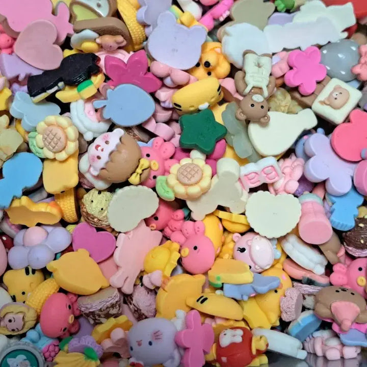 [BUNJANG] A13 Deco-den Parts Mix - 240 Pieces Random / A13 데코덴 파츠 믹스 탑꾸재료 240개당 랜덤