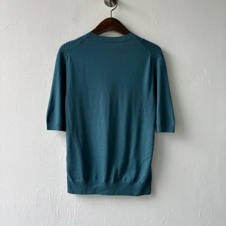 [SOLD OUT] 로로피아나 베이비 캐시미어 반팔 니트 40사이즈